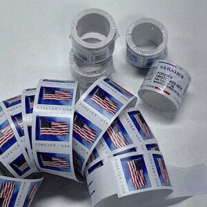 10 Rolls of 100 2019 USPS Forever Stamps Postage - 1000 Total
